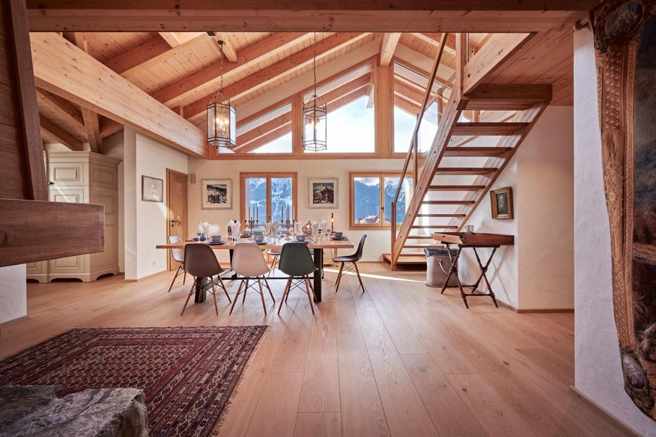 Chalet Baergsunna Penthouse Wengen Exterior photo